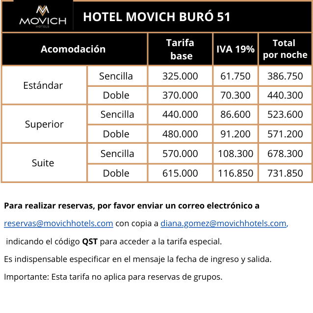 hotel movich buro 51